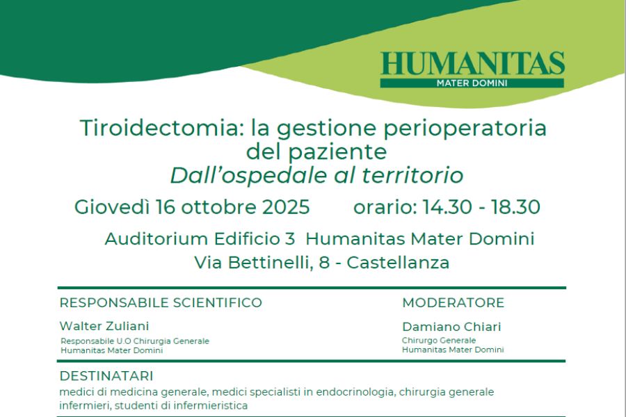 Tiroidectomia: la gestione perioperatoria del paziente